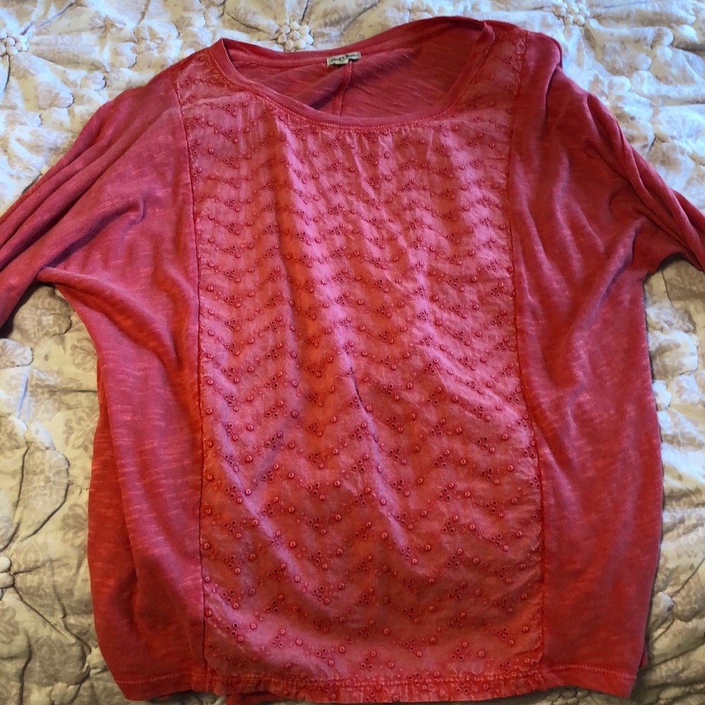 Coral long sleeve